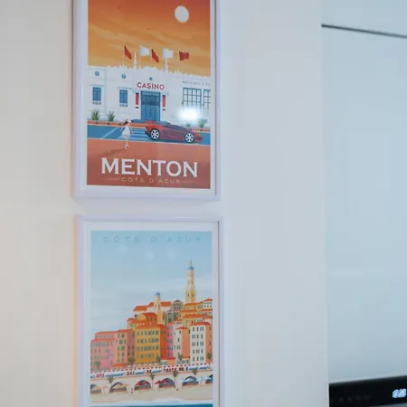 Le Coq Wagner - Parking - Air Conditioning - Pool Lejlighed Menton