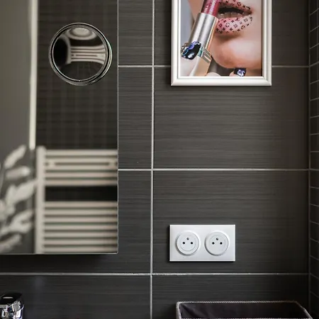 Le Coq Wagner - Parking - Air Conditioning - Pool Apartament Mentona