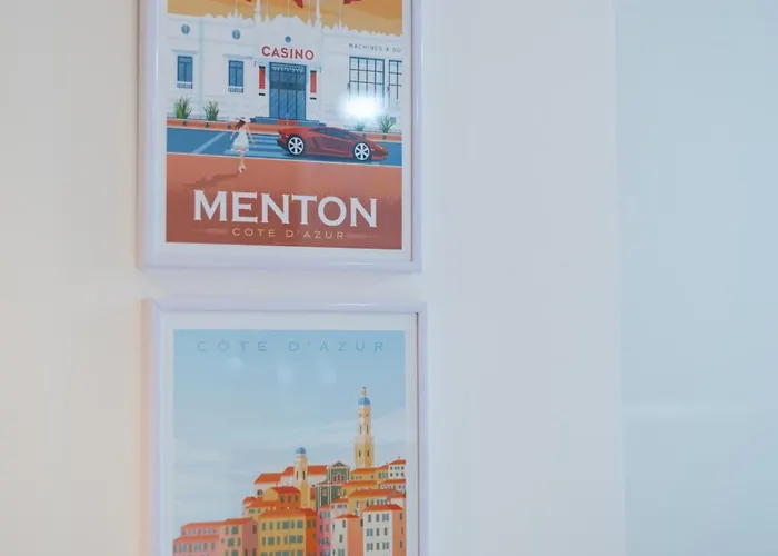 Le Coq Wagner - Parking - Air Conditioning - Pool Apartment Menton